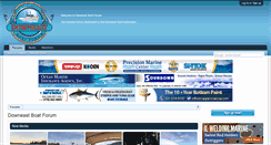 Desktop Screenshot of downeastboatforum.com